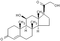 皮質(zhì)酮結構式